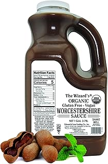 The Wizards Organic Vegan Worcestershire Sauce - Gluten Free Worcestersh...