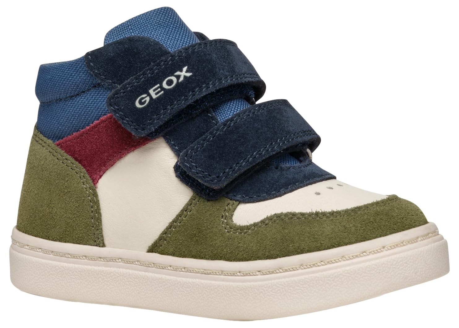 Geox Baby B NASHIK BOY A Sneaker, 3 UK Child Green