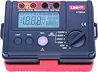 UNI-T Testador de Resistência de Isolamento Megger Terra Megohmímetro de Resistência de Terra (UT501A)