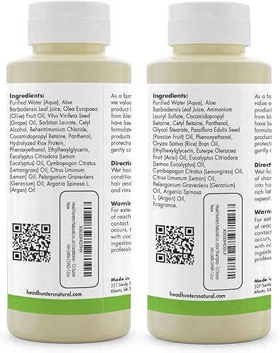 Miniatura 9 de Head Hunters Naturals Lemon Heads - Champú y acondicionador diario de piojos para niños y adultos, prevención natural y segura de piojos, 12 onzas
