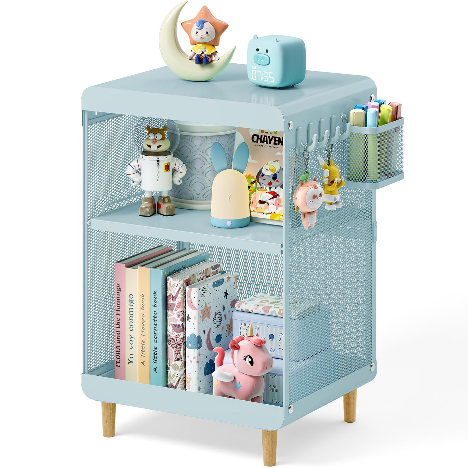 Amazon.com: SYKIARIOL Kids Nightstand,Kids Bedside Table