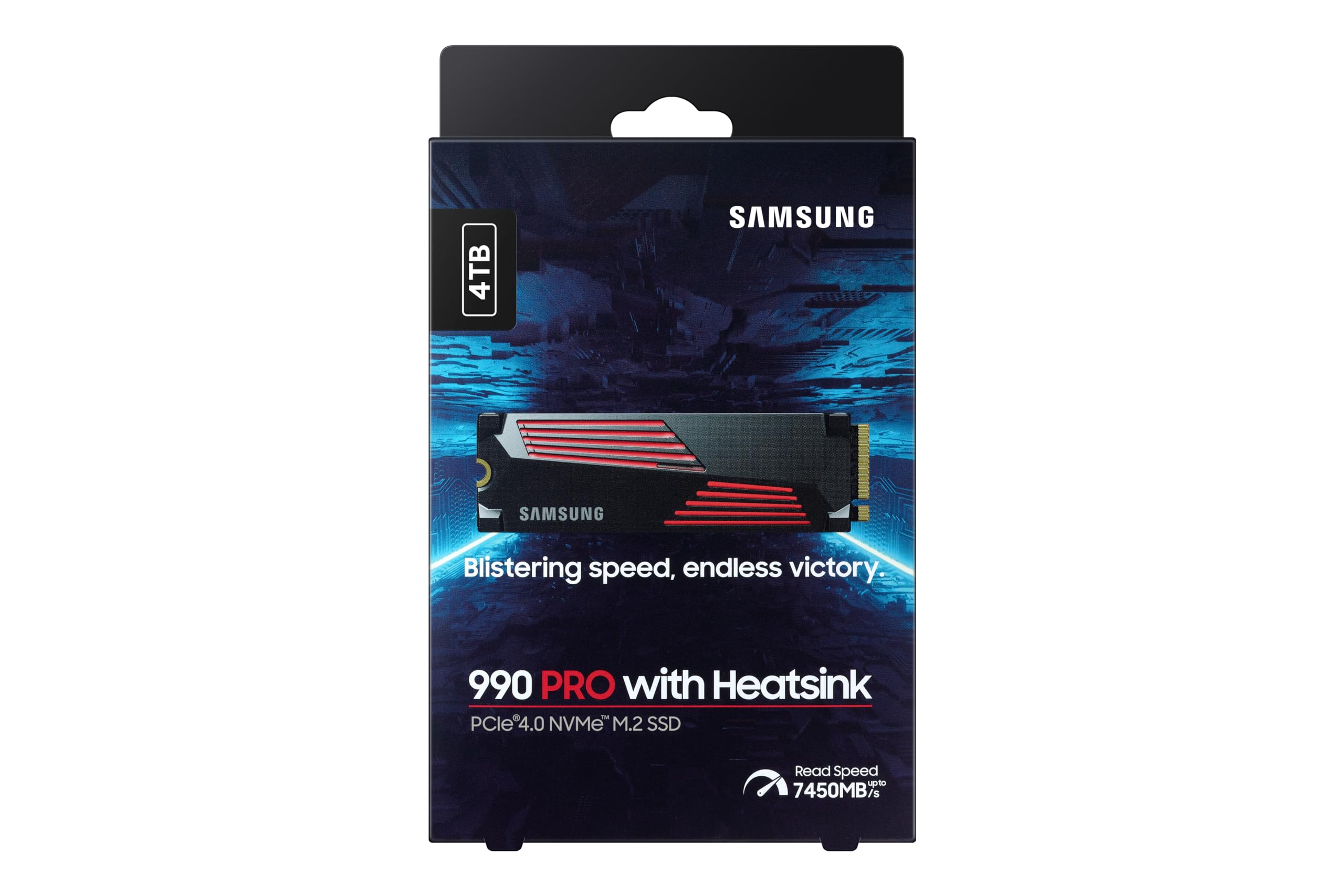 Samsung Memorie MZ-V9P4T0C 990 PRO SSD Interno con Dissipatore di