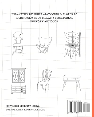 Miniatura 2 de Muebles Maravillosos para colorear (Spanish Edition)