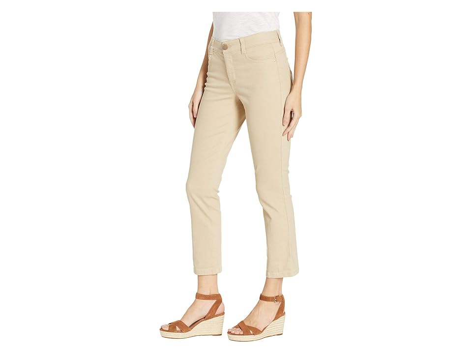 

Vintage America Body Sculpt Crop Jeans in Khaki (Khaki) Women's Jeans