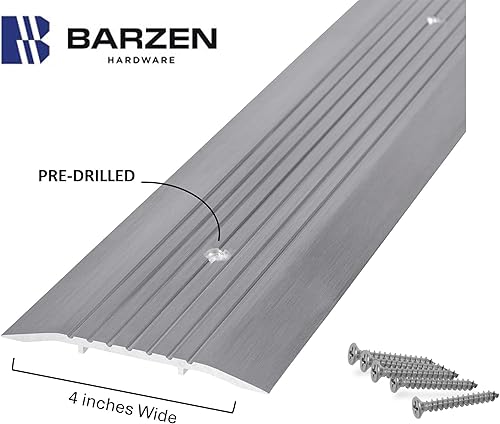 Miniatura 5 de Umbral de puerta de aluminio de 8 pulgadas de ancho 84 pulgadas de largo