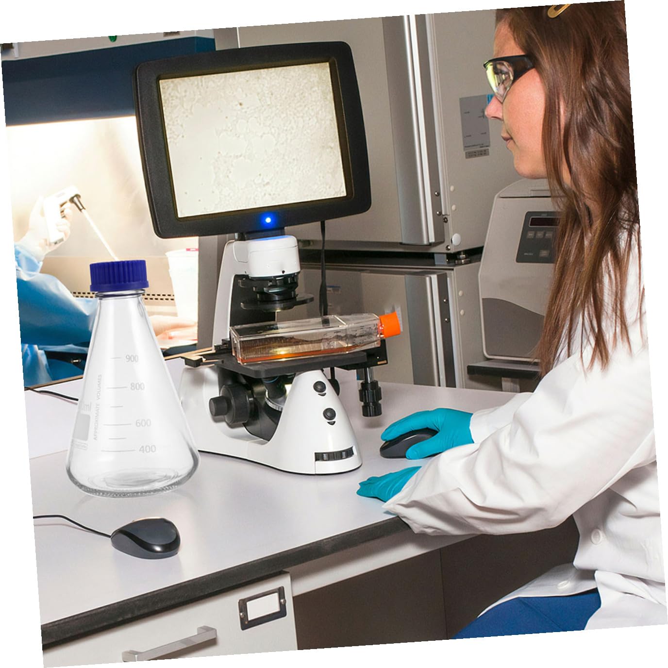 MAGICLULU 2 Pièces Fioles Coniques Verre pour Expériences Fioles de Laboratoire avec Graduation Claire pour Matériel Expérimentation