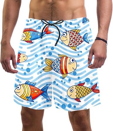 Lagerery Mens Swim Shorts Underwater 