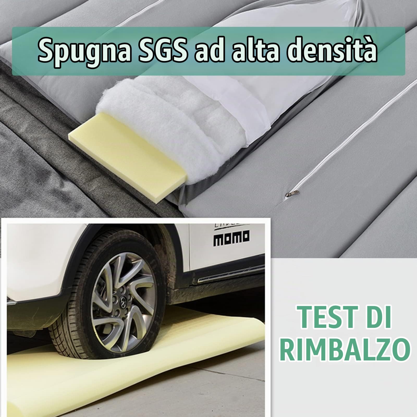 Cuscini Testiera ​Letto Matrimoniale Imbottita, Rimovibile E Lavabile Copri Testiera, Cuscini per Testata Letto Anti-Collisione,180 * 60cm,Brown