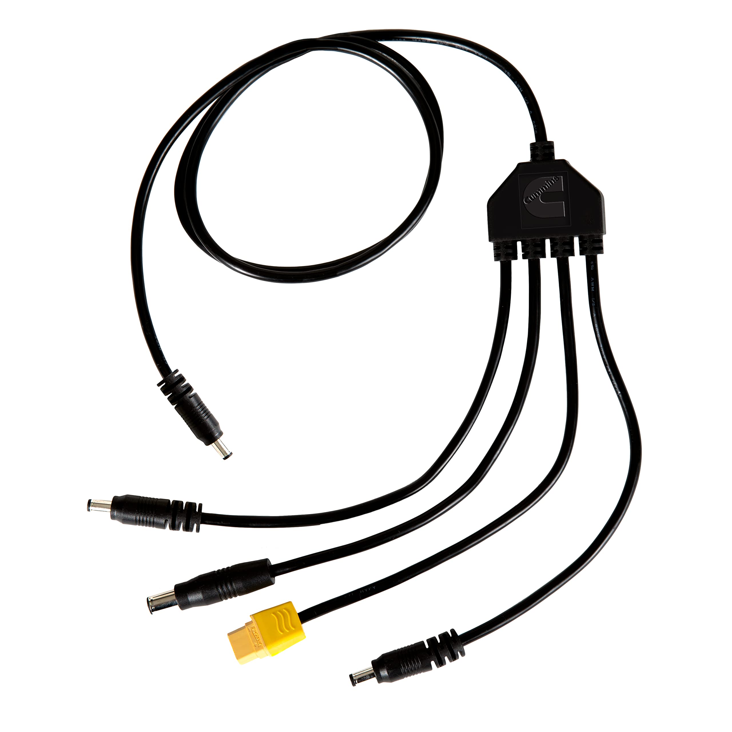 Cummins Panel solar portátil de 60 W para estaciones de energía portátiles, iPhone, iPad, tabletas, laptop, con puertos USB QC 3.0 y USB-C, salida CC, para exteriores, camping, caravanas y viajes