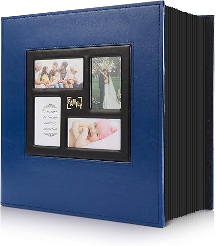 Álbum de fotos de 1000 bolsillos de 4 x 6 in capacidad extra grande para familias álbumes de fotos de boda con capacidad para 1000 fotos