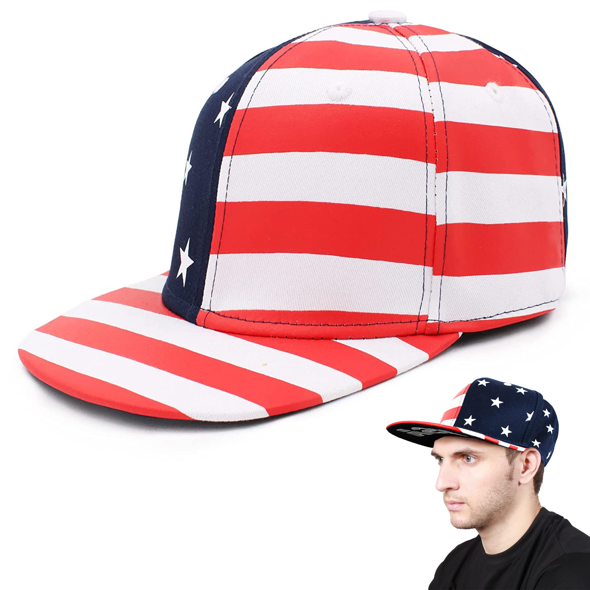 Comfortable Polyest Unisex Stylish 3D Design Printed Hip Hop Cap with Adjustable Snapback Closer Men and Women