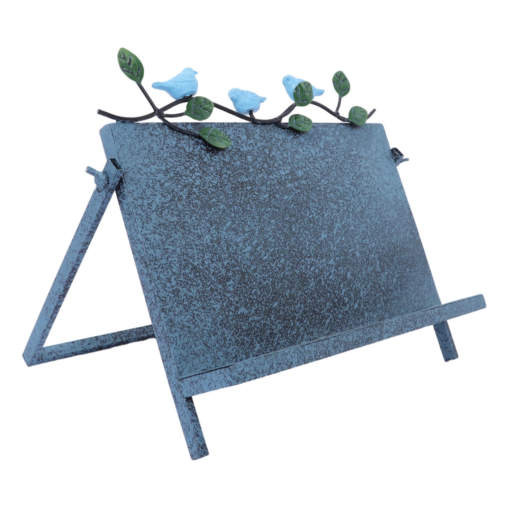 Soporte de Lectura de Hierro Azul para Libros y Recetas