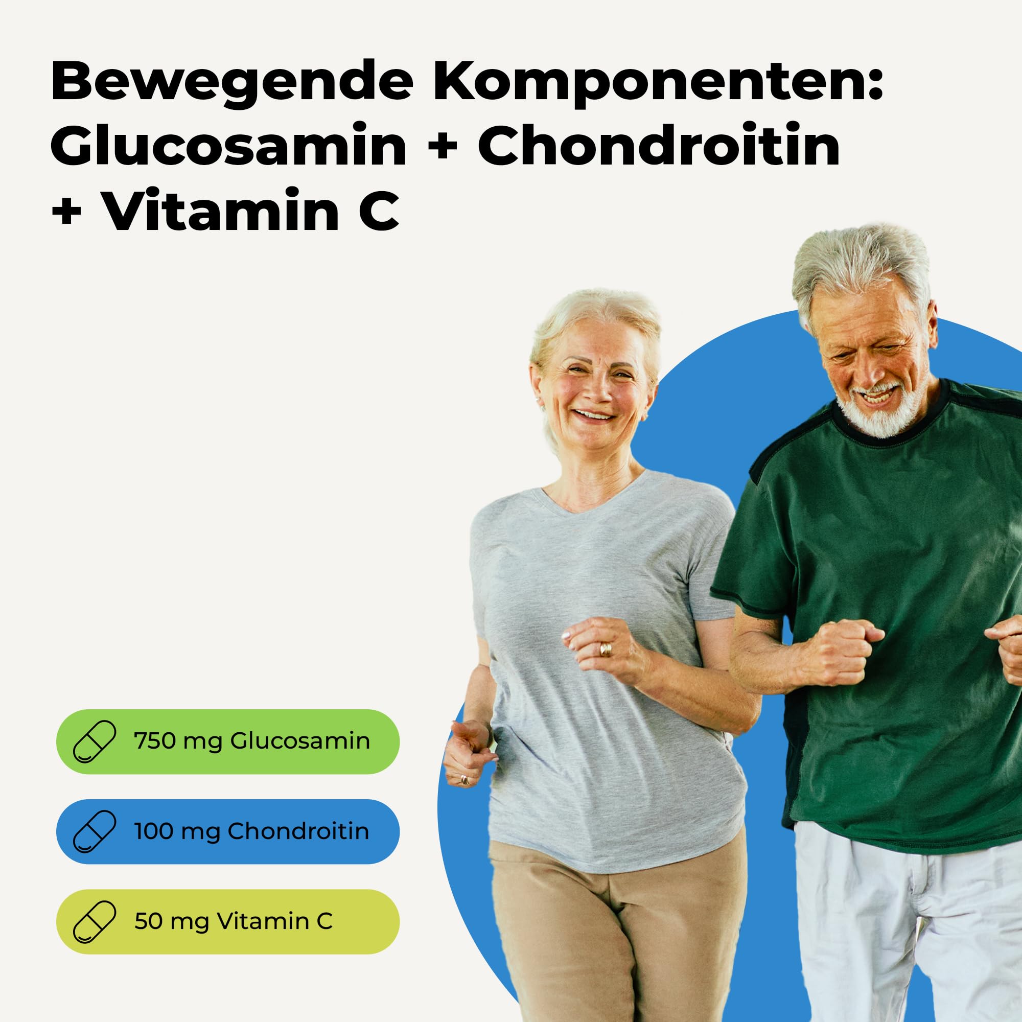Avitale Glucosamin 750 mg + Chondroitin 100 mg Kapseln, 185 g