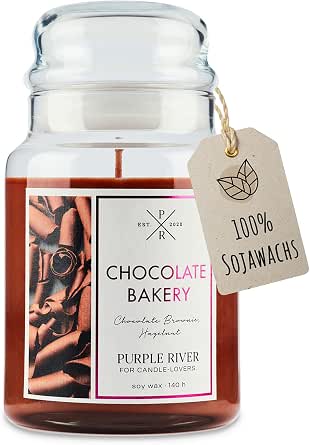 Bougie Parfumée Airkeep Blackcurrant Vetiver - 460g - Longue Durée - Cire Naturelle - Idéale Cadeau