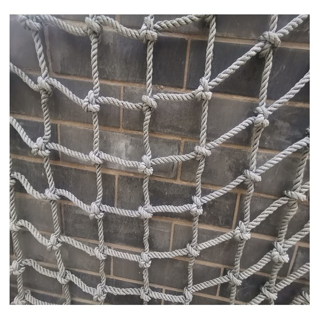 Gjzqdkx 12Mm-14Cm Heavy Duty Cargo Climbing Net For Outdoor Playgrounds, Treehouse, Truck Trailers - Nylon Safety Net (, 2X3m/6.6X9.8ft) - Perfect For Swings & Climbing