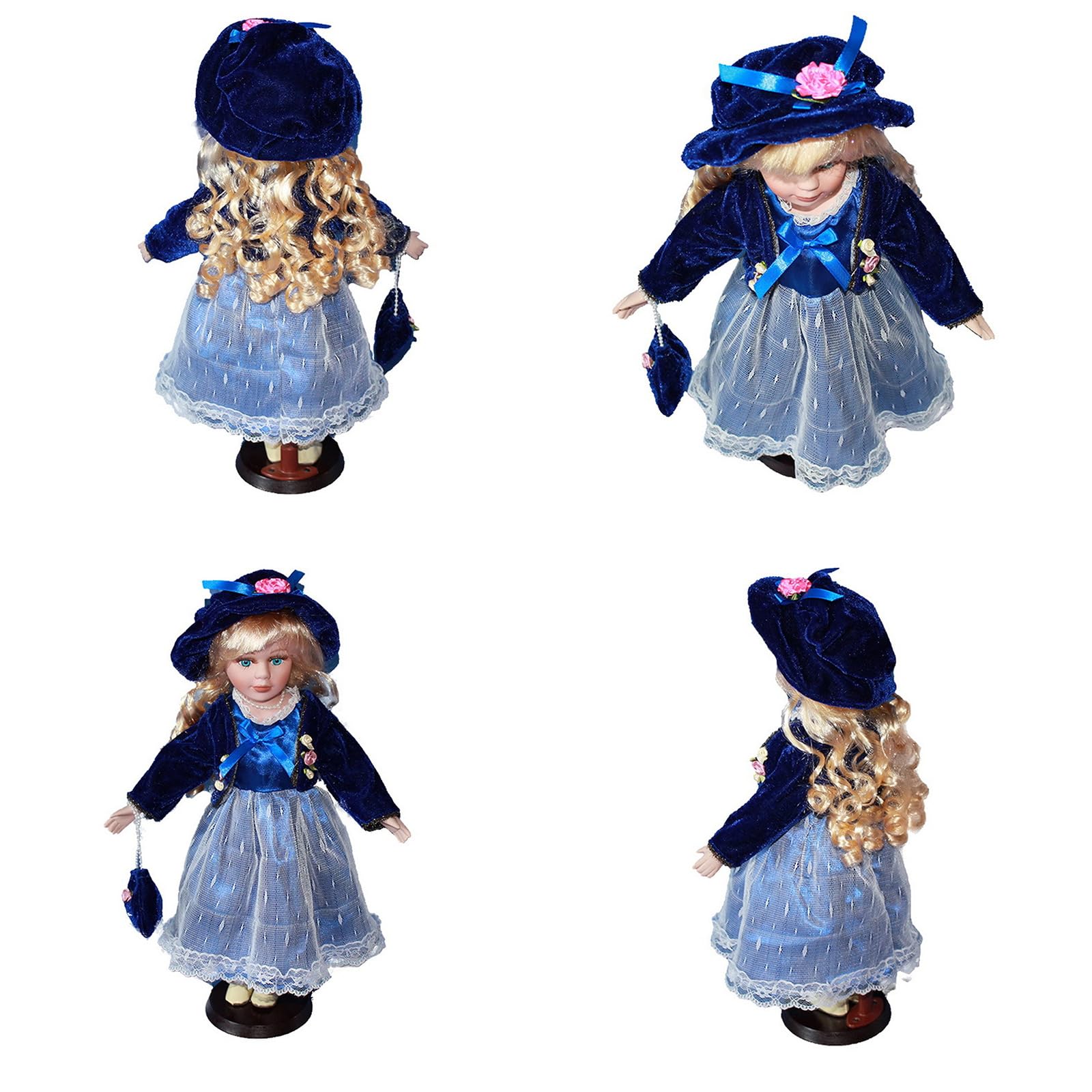 Amazon.co.jp: 手作りヨーロッパ磁器人形大人の子供のためのエレガント