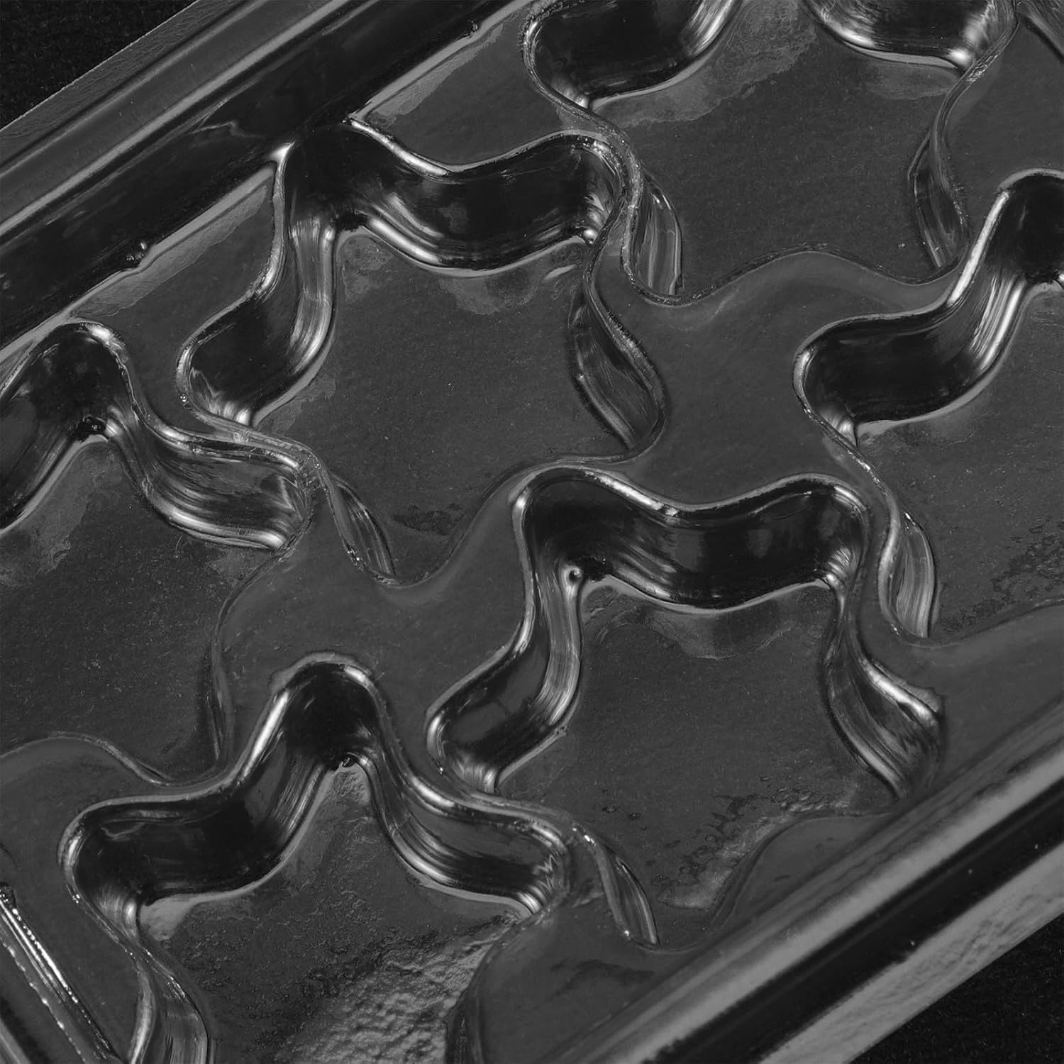 Plastic Clamshell Candle Making Mold for Wax Cubes 50pcs