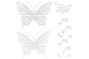 Butterfly Decal Embellishments for Footwear