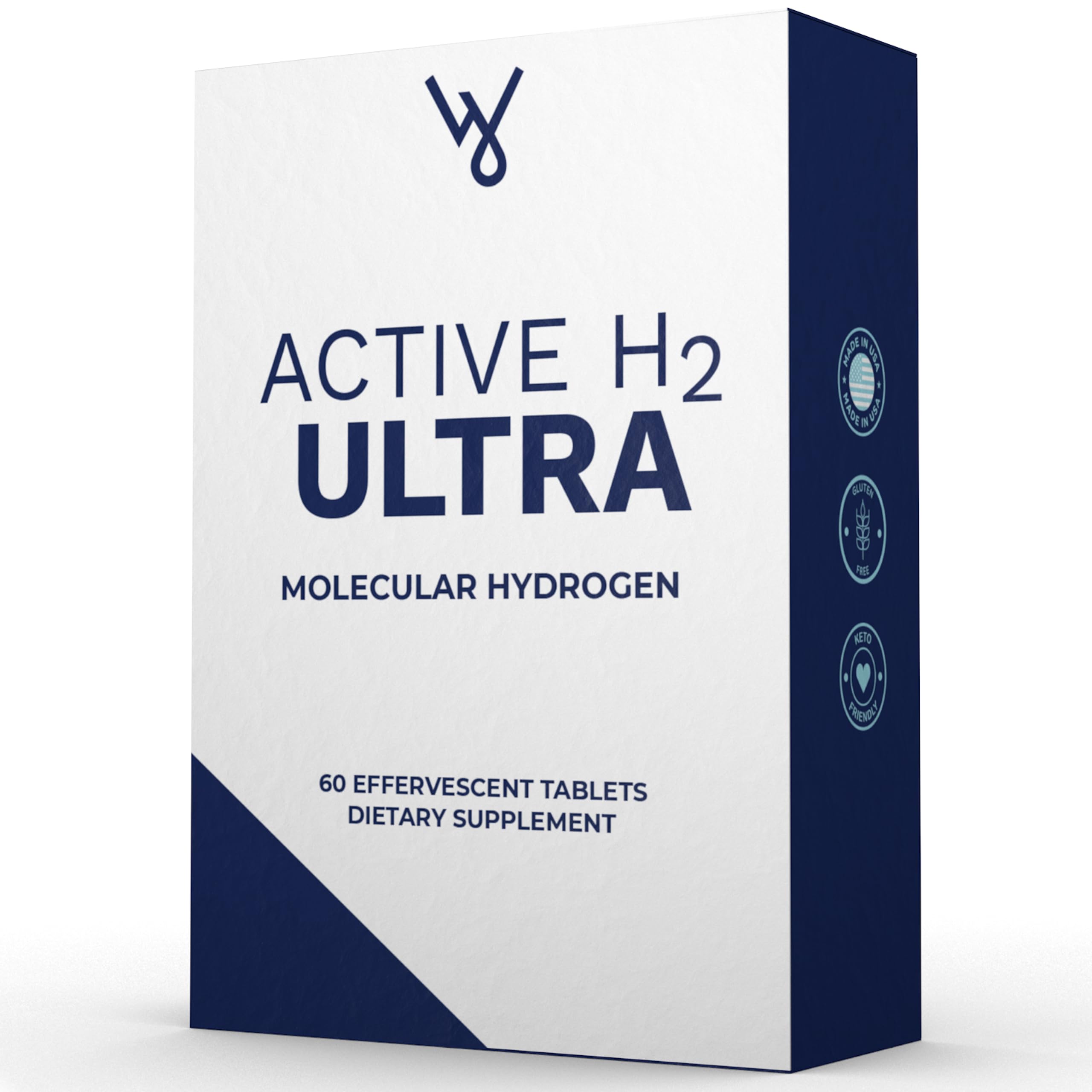 Active H2Ultra Molecular Hydrogen 460mg, 60 Tablets