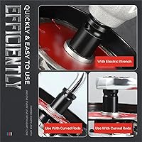 Vista 2 de Llave de enchufe de amoladora angular funda de llave eléctrica manual para llaves de impacto y trinquete modelos aplicables de amoladora angular