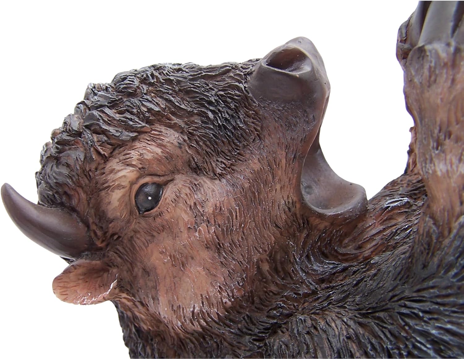 Wowser Buffalo Bourbon Holder, Rustic Bar & Kitchen Bottle Display, Cabin & Lodge Decor, 12 Inches