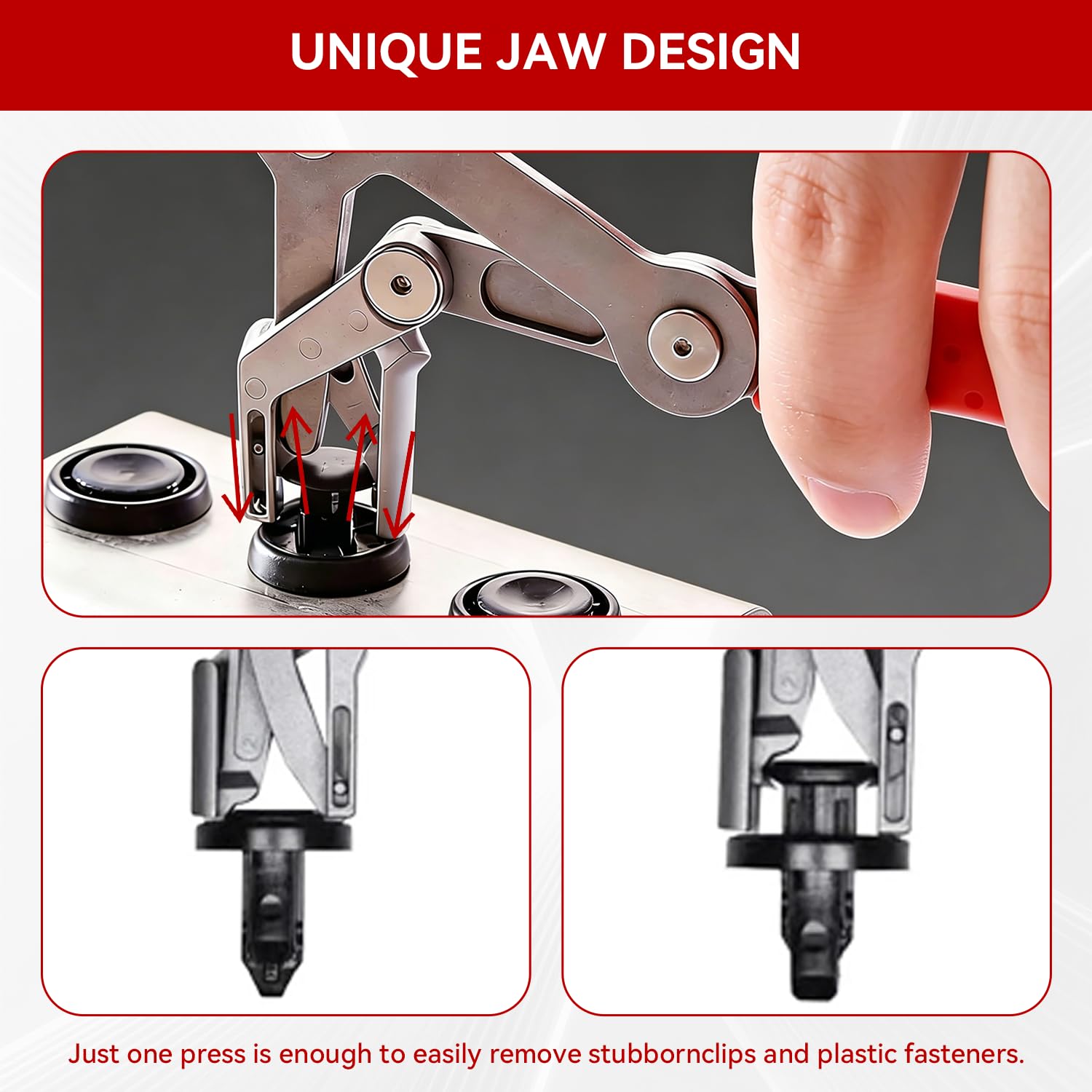 Car Clip Pliers - Remove Fasteners & Panels Easily -3