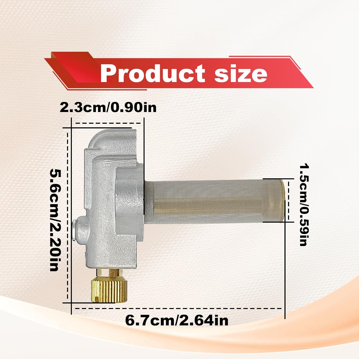 Pleoos Fuel Shut Off Valve 311292 Compatible With Ford Tractor 900 800 700 600 901 801 701 601 501 4000 2000 4 Cyl Gas Diesel Engine Replace OE 11033398 311292 A311292 738522