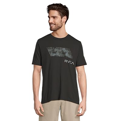 RVCA Rvca Blur Fill Short Sleeve Men