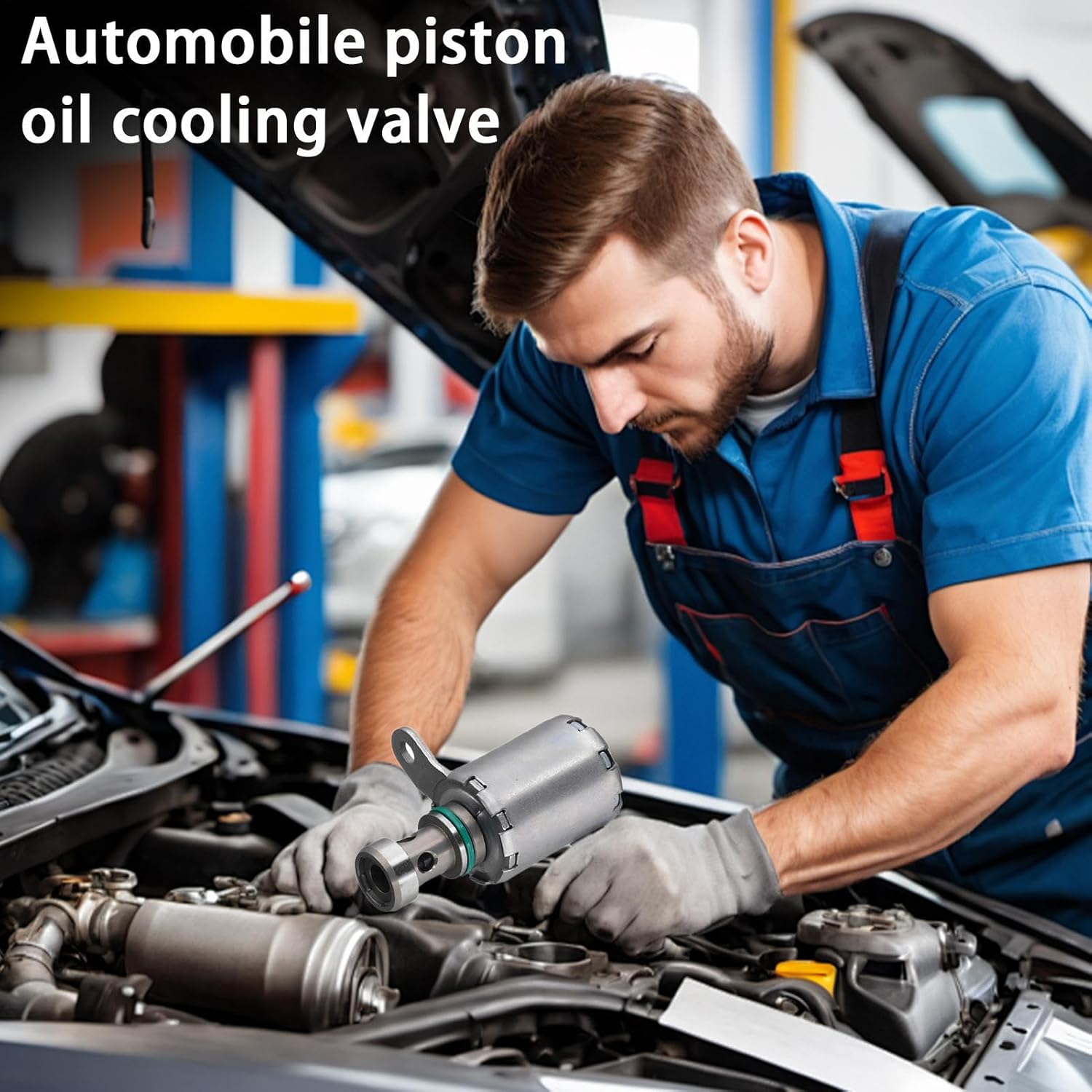 ピストン オイル クーラー バルブ | 車両交換用部品 - 耐熱 ピストン オイル 冷却 バルブ 車、トラクター、芝刈り機、トラック