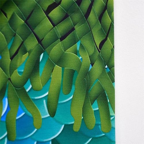 Miniatura 3 de Lito Angels Disfraz de monstruo marino de Halloween para niños, trajes de fiesta con máscara de cabeza, enteroconjunto de ropa