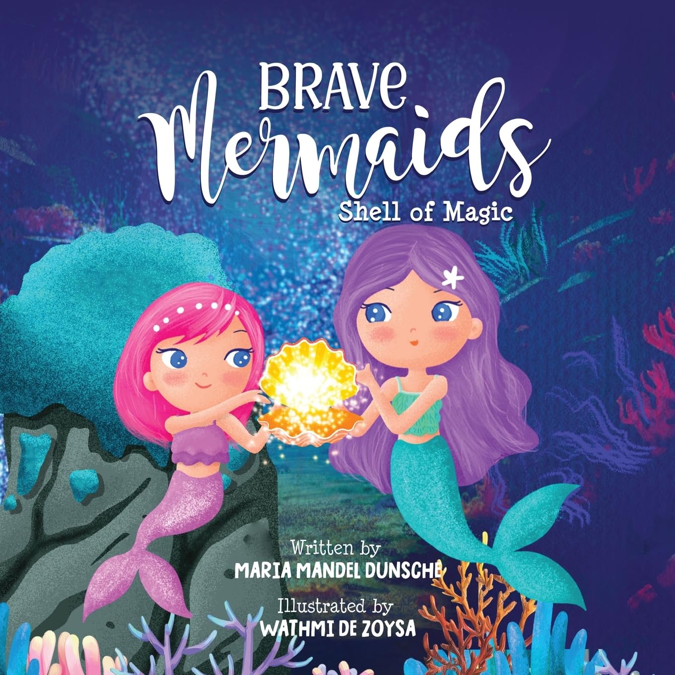 Brave Mermaids: Shell of Magic (Brave Mermaids: Mermaid Book Series for Kids Ages 3-7 about Courage, Determination, and Friendship)
