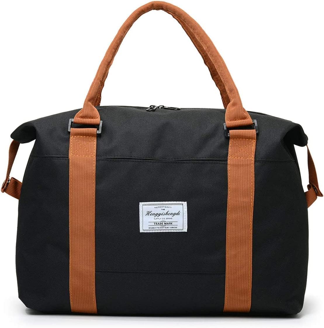 Travel Duffel Bags for Women/Men Black Sport Duffel Bag