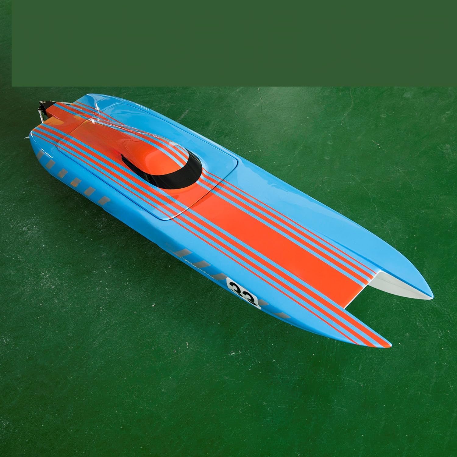 TOUCAN RC HOBBY E33 Remote Control Electric High Speed Boat Fiber Glass RC Watercraft Model Cooling System Brushless Motorg ESC for Adult