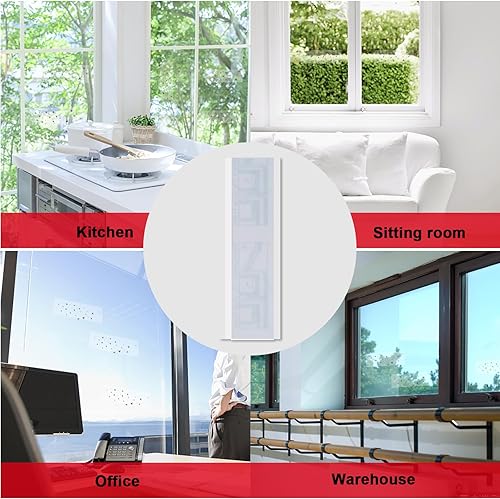 Miniatura 6 de Mosqueda Trampas para moscas de ventana, 50 paquetes de trampas adhesivas para moscas para interiores, atrapamoscas para el interior del hogar,