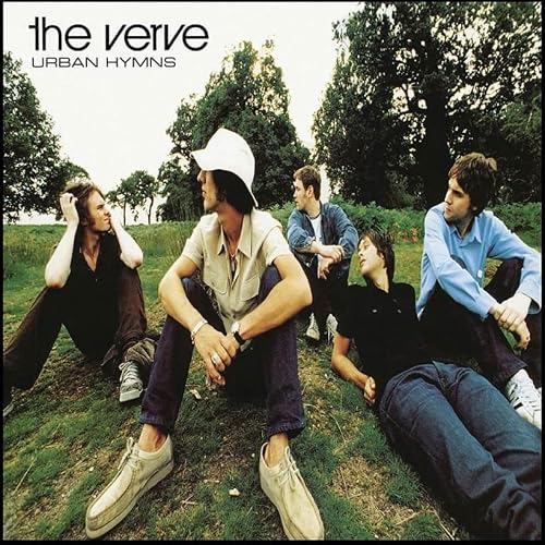 Image of The Verve Urban Hymns Album cover, poster, wall art. Print or Fully Framed Available. Actual size of original Vinyl Covers. (Print Only)