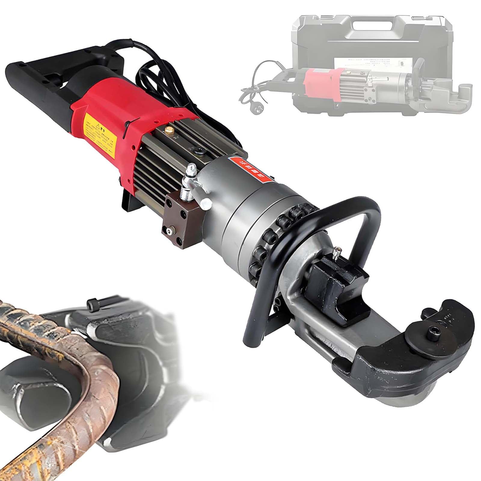 Mini Dobladora Eléctrica Portátil Acero Uso Doméstico Y Artesanal,Diseño Compacto Ligero,Fácil Transportar Y Operar para Trabajos Pequeños De Metalurgia Straightening-22
