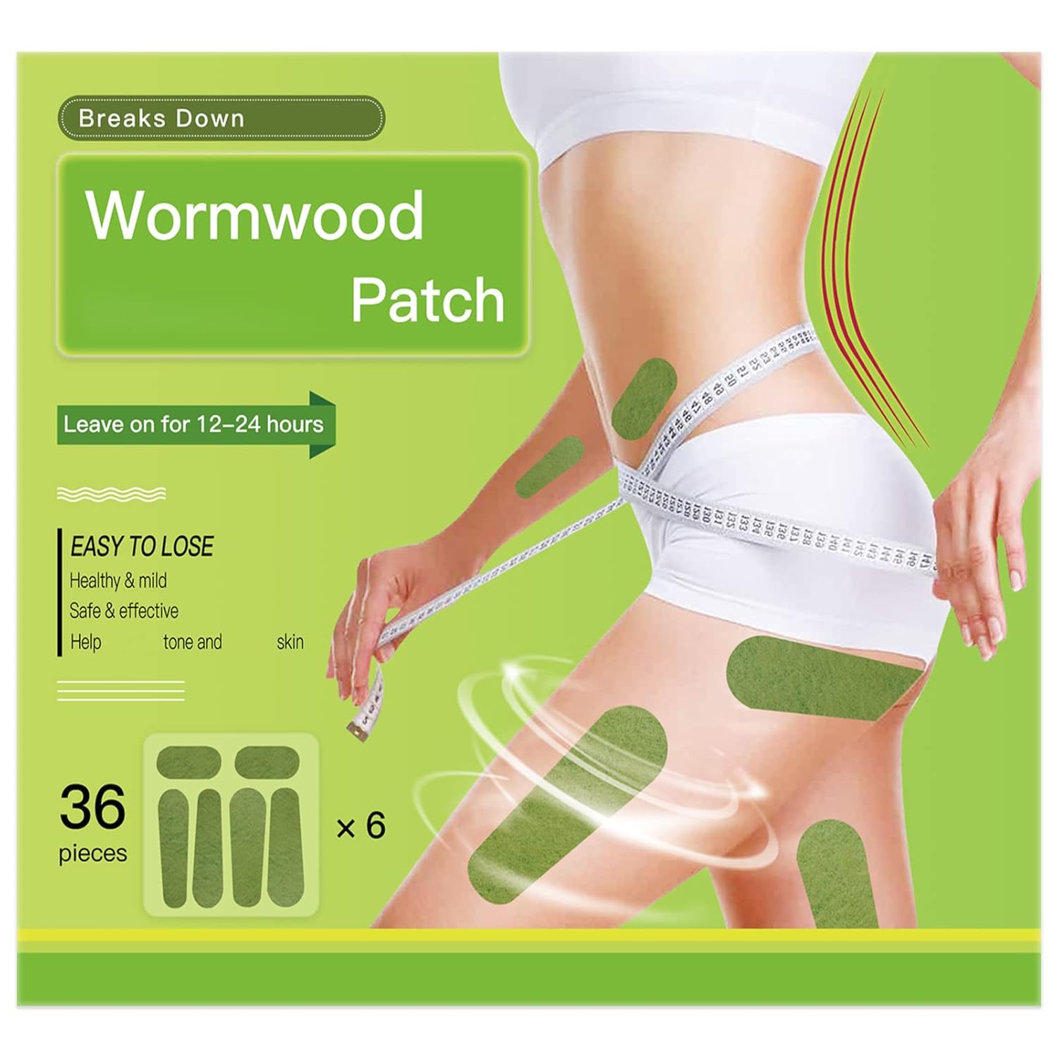 BXQJRJ HerbalLegs Patches,Wormwood Legs Patches,Thigh