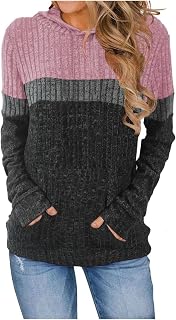 Sudadera con capucha para mujer con estilo informal de manga larga, estilo informal y cómodo para mujer