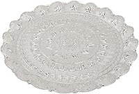 Vista 4 de Plato de café, bandeja de café turca dorada para café (plata)