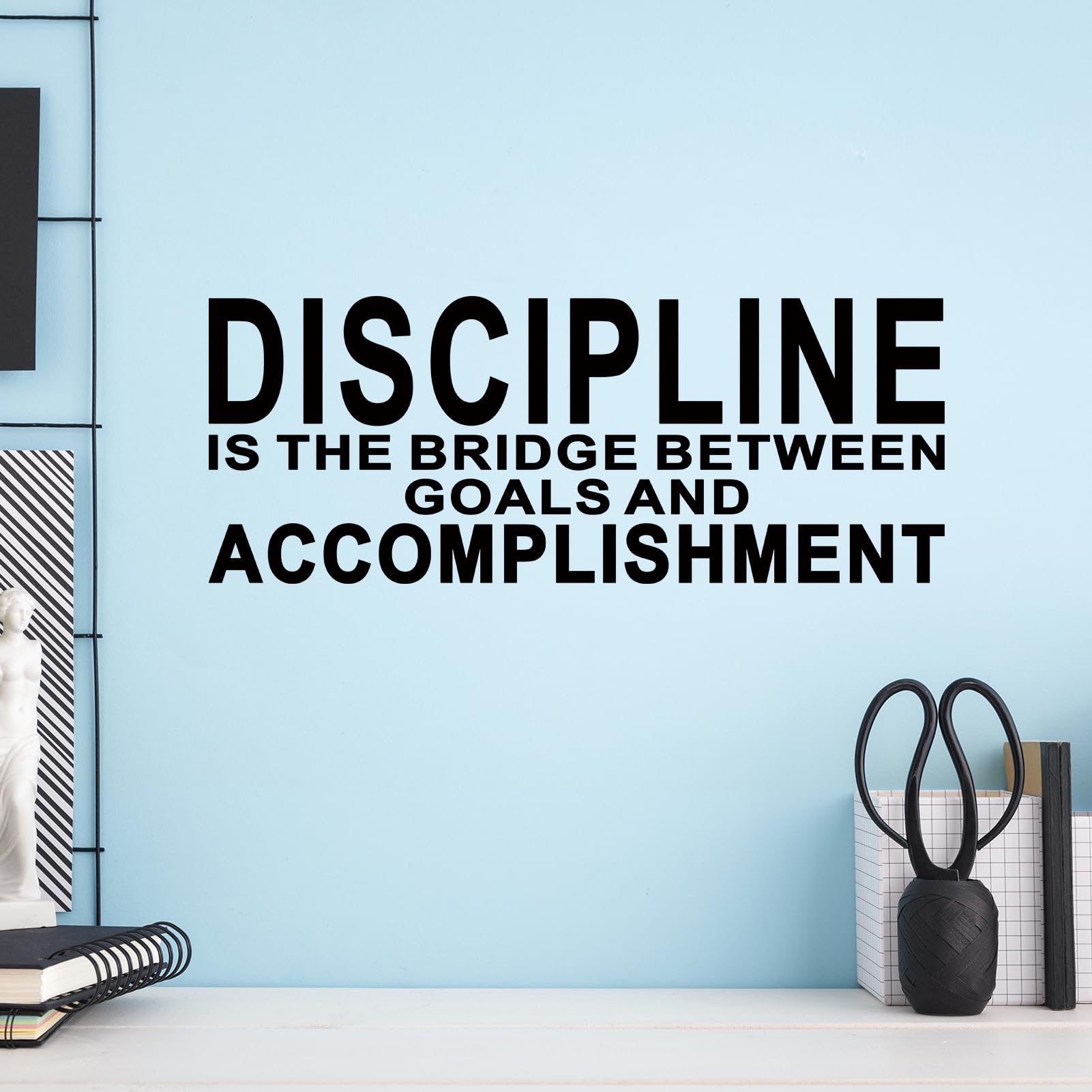 Inspirational Quotes Wall Decals for Office: Gym Motivational Positive Vinyl Art Wall Stickers for Bedroom Classroom School - Image 4