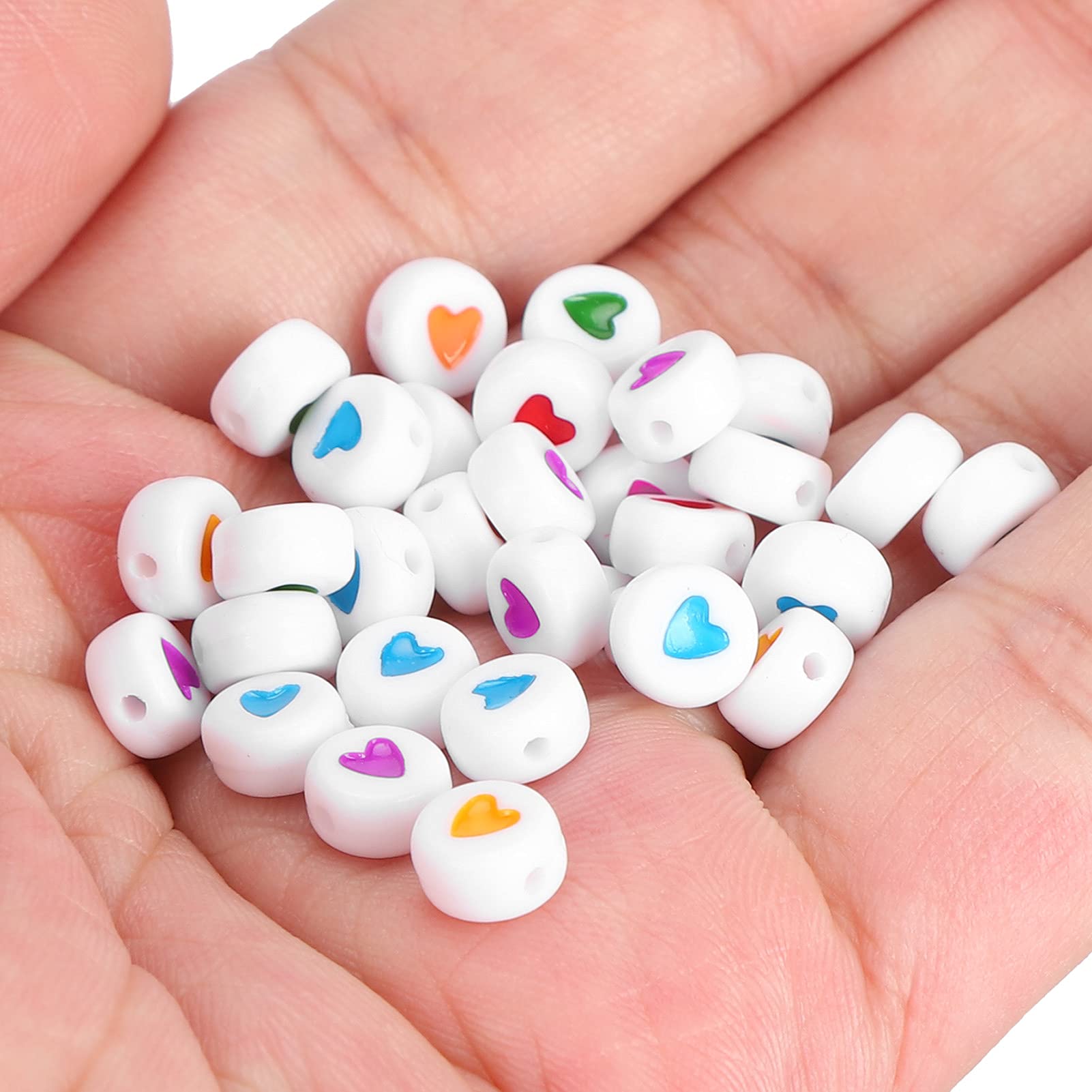 Perline rotonde acriliche Color caramella 6mm 8mm 10mm sfere sciolte perline distanziatrici per