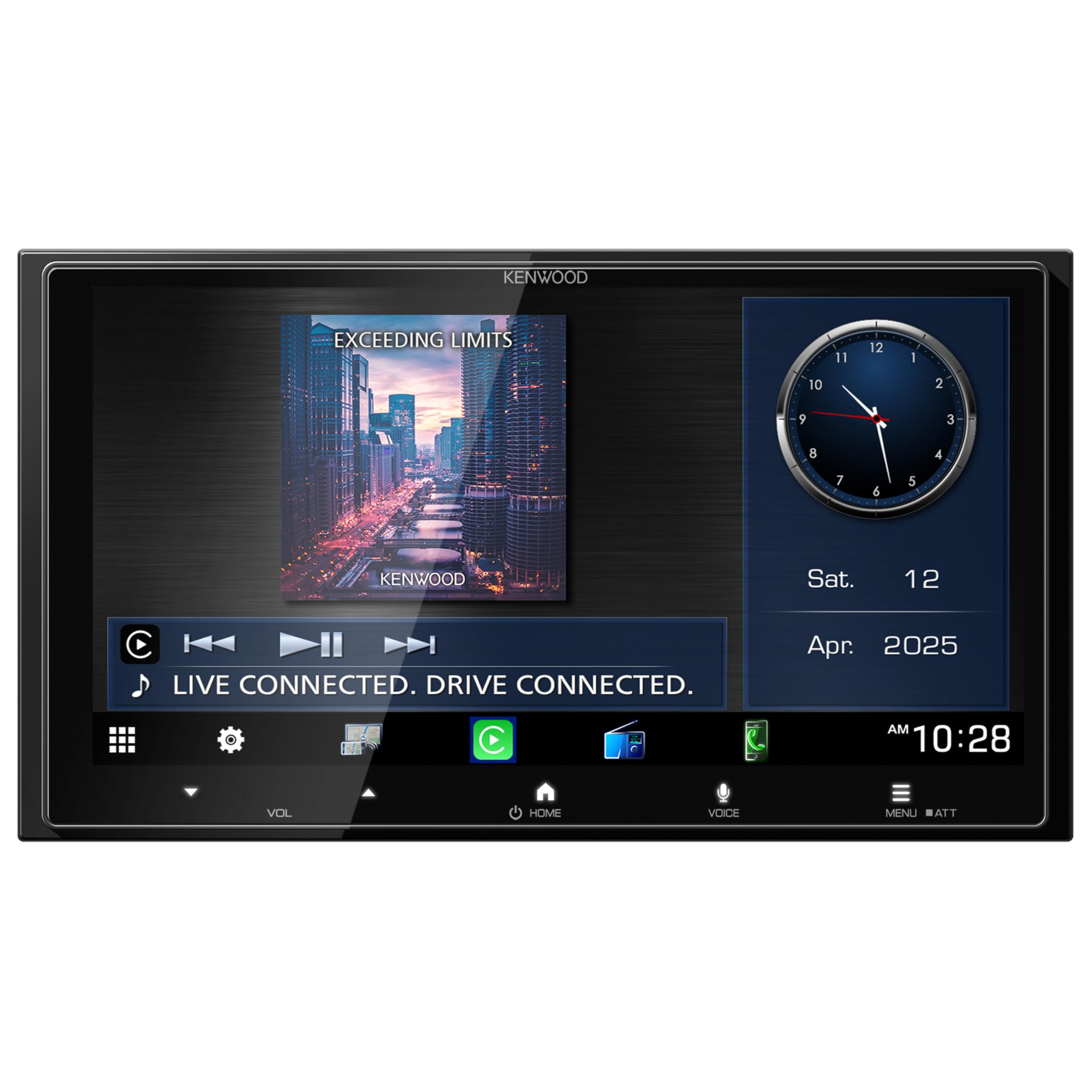 KENWOODディユアルバンドTM-707S 付属品あり…動作品 Amazon | ケンウッド(Kenwood) ディスプレイオーディオ 7インチ