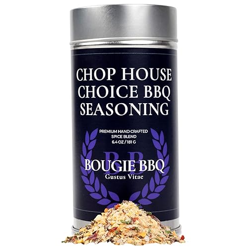 Chop House Choice - Condimento para barbacoa | Condimento gourmet, mezcla de especias artesanales | Todo natural, sin OMG | Hecho a mano en pequeños