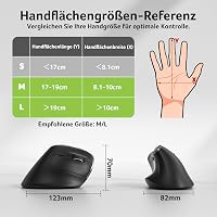 Acer 2.4G ergonomikus vezeték nélküli egér, 1600 DPI, vertikális optikai, USB-A vevővel, Windows/macOS/Linux kompatibilis 8