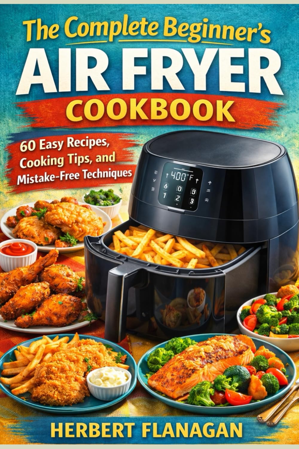 The Complete Beginner's Air Fryer Cookbook: 60 Easy Recipes, Cooking Tips, and Mistake-Free Techniques
