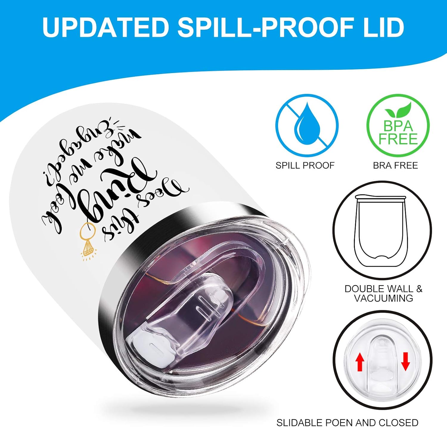 Black Friday - 60% OFF Funny Engagement gifts Does This Ring Make Me Look Engaged Novelty Wine Tumbler For Men Women Birthday Festival Christmas Engagement 12 OZ Get Discount 70% Price Funny Engagement gifts Does This Ring Make Me Look Engaged Novelty Wine Tumbler For Men Women Birthday Festival Christmas Engagement 12 OZ