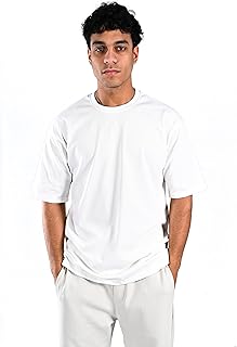 تيشرت قطن رجالي اوفر سايز