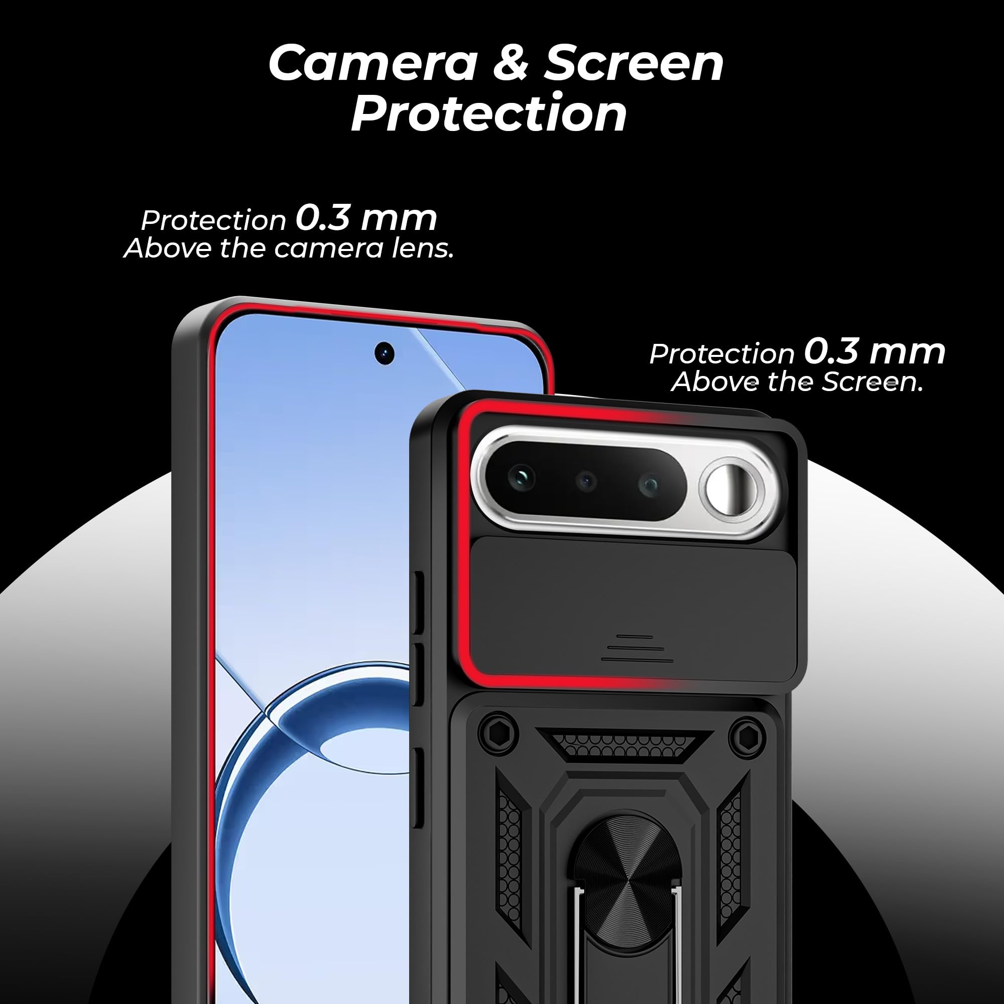 Artistque Armor Case for Realme 16 5G - Ring Stand -6