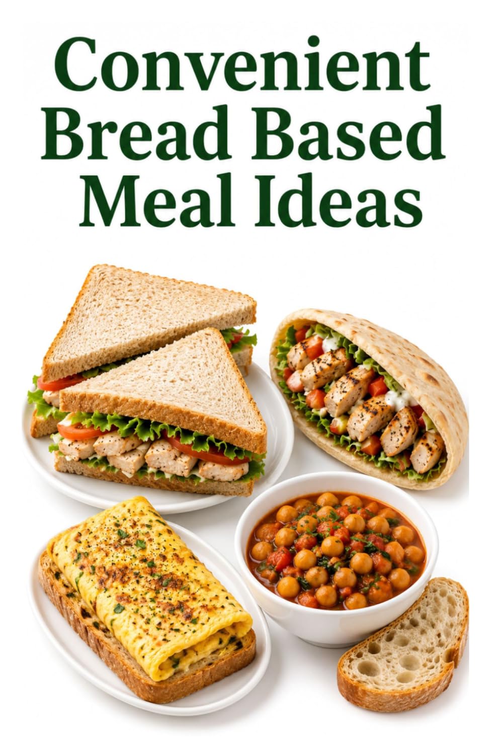 Convenient Bread Based Meal Ideas (Bread, Rice and Potato Based Meal Ideas)
