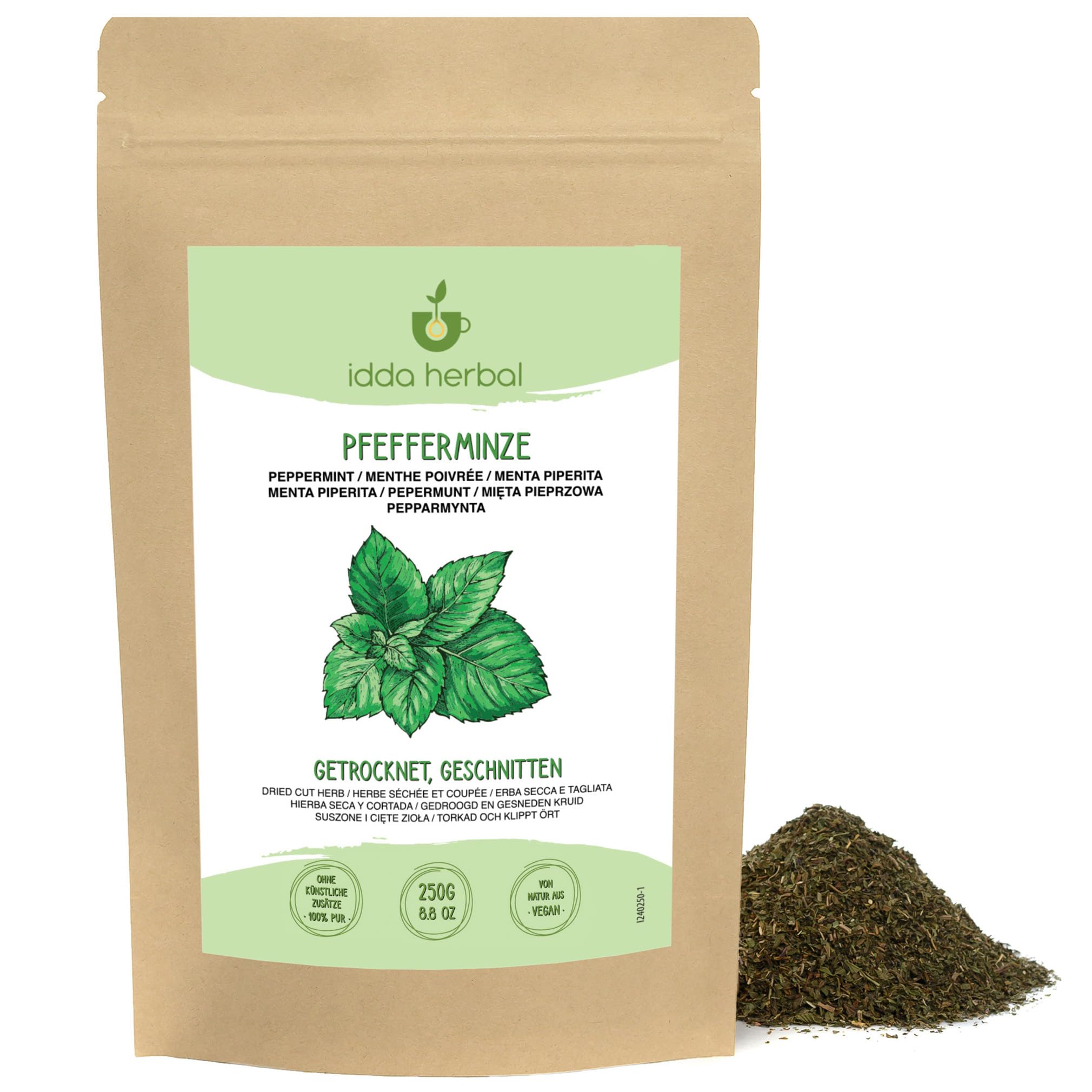 Menthe Poivrée En Poudre – 1 Kg – France Herboristerie – 100% Pure
